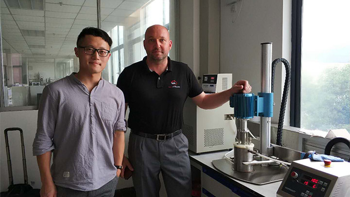 德國(guó) VMA公司市場(chǎng)經(jīng)理Adam Snietka來訪