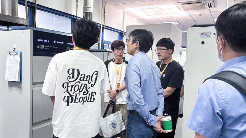 2025年汽車材料耐候老化與光照測試技術(shù)培訓實驗室參觀
